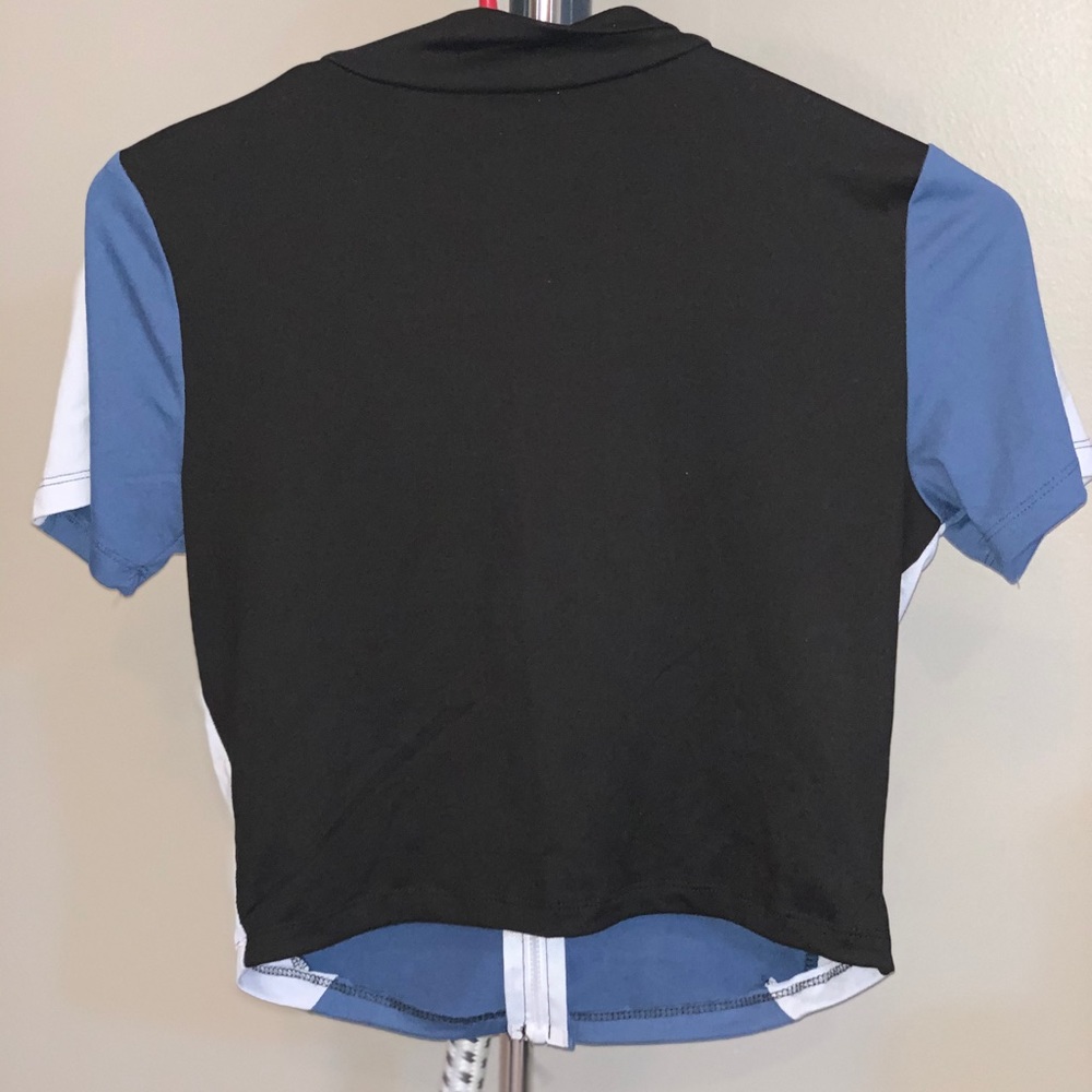 Racer crop Top